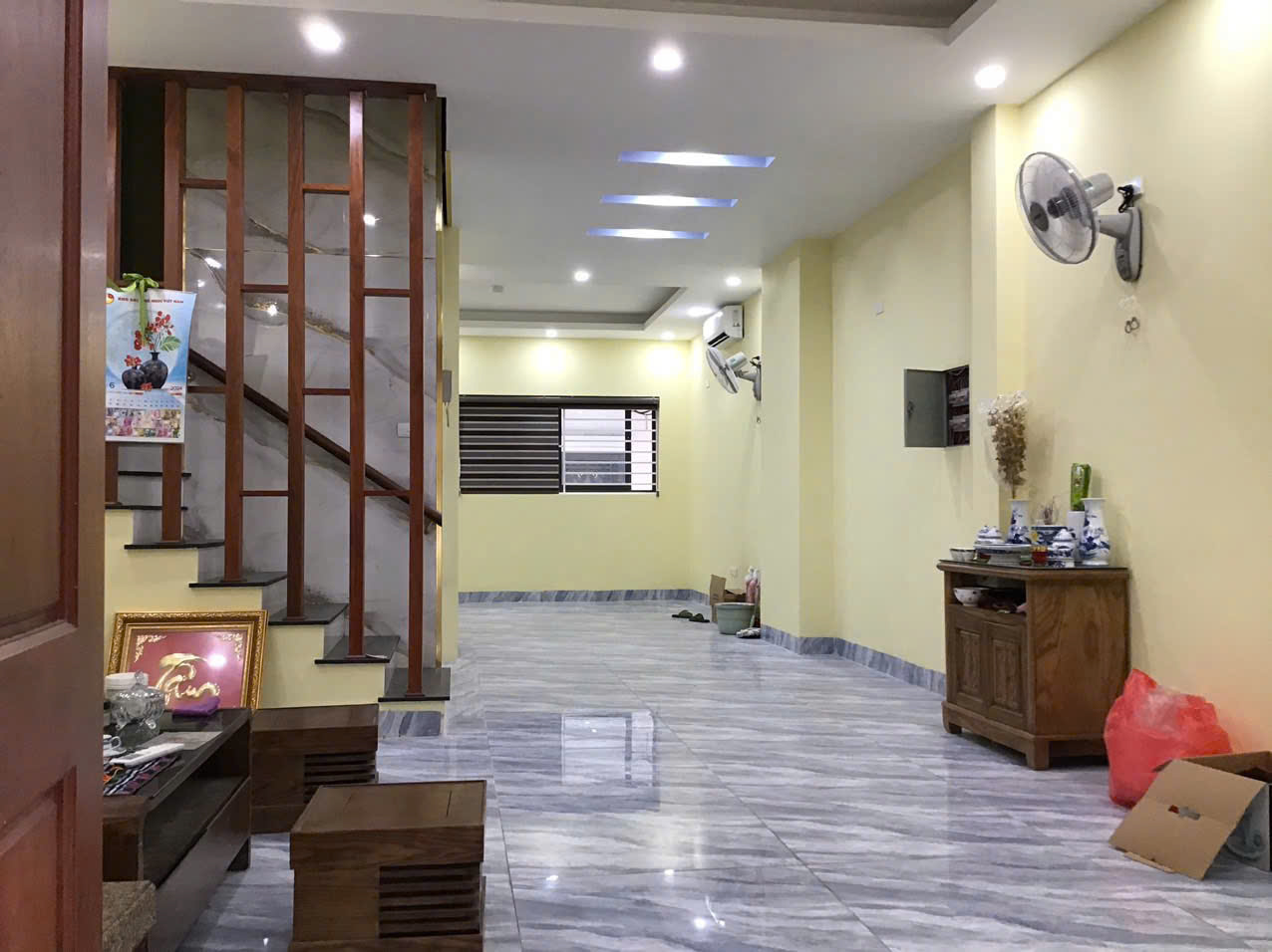 Cho_thuê nhà Hồng Mai,  Bạch Mai, 4 tầng, 60m2, MT 5m, 6 ngủ, 20 triệu - Ngõ ô tô tránh - Ảnh 1